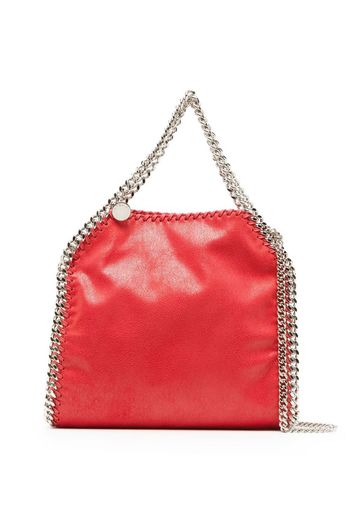 Stella McCartney Faraverra chain-trim tote bag - Rosso