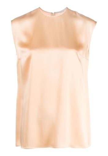 Stella McCartney sleeveless tank top - Arancione