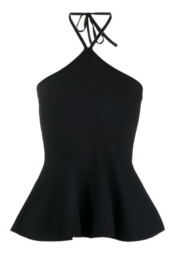 Stella McCartney halterneck sleeveless top - Nero