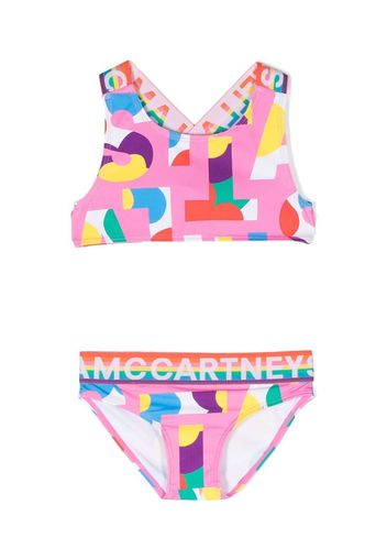 Stella McCartney Kids graphic-print bikini - Viola