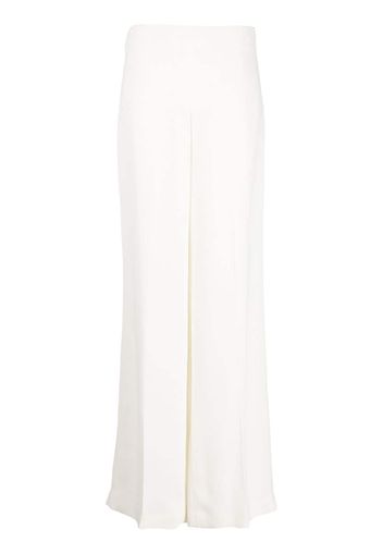 Stella McCartney high-waisted flared trousers - Bianco