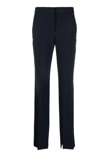 Stella McCartney slim-fit straight trousers - Blu