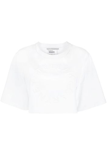 Stella McCartney T-shirt crop - Bianco