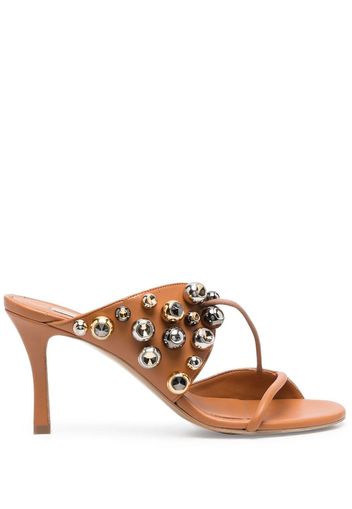 Stella McCartney Mules con decorazione - Marrone