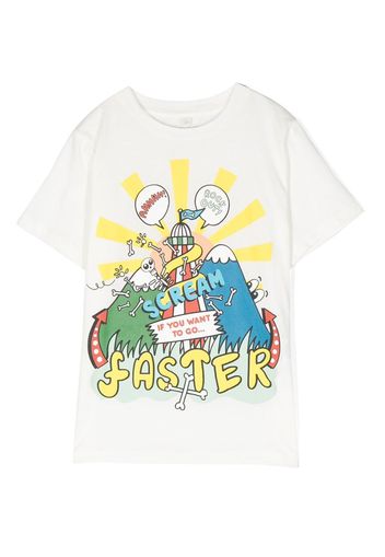 Stella McCartney Kids T-shirt con stampa - Bianco