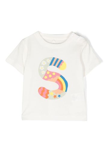 Stella McCartney Kids graphic-print cotton T-shirt - Bianco