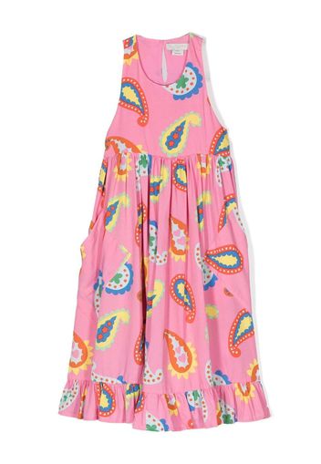 Stella McCartney Kids paisley-print long dress - Rosa