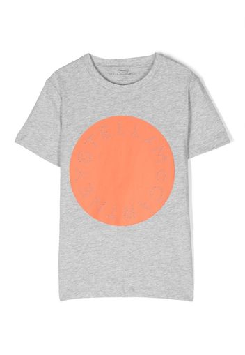 Stella McCartney Kids graphic-print short-sleeve T-shirt - Grigio