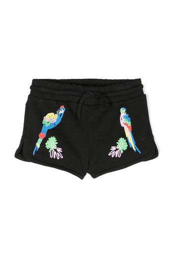 Stella McCartney Kids illustration-print shorts - Nero