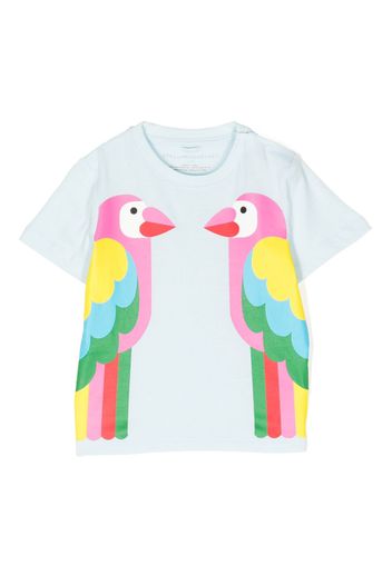 Stella McCartney Kids graphic-print short sleeved T-shirt - Blu