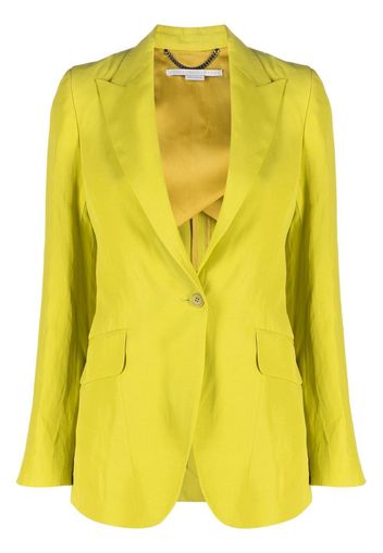 Stella McCartney tailored single-breasted blazer - Giallo