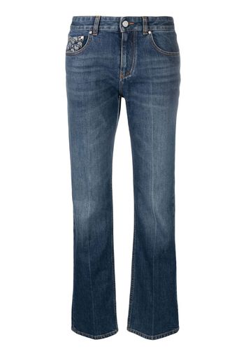 Stella McCartney straight-leg denim jeans - Blu