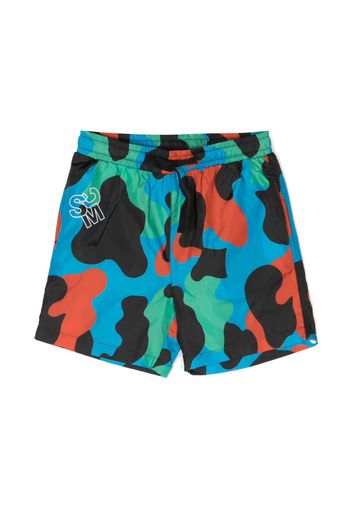 Stella McCartney Kids graphic-print shorts - Nero