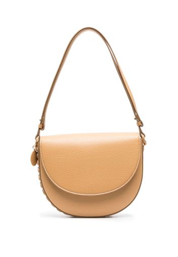 Stella McCartney Frayme Medium Flap shoulder bag - Marrone