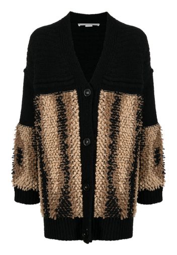 Stella McCartney Cardigan con scollo a V - Nero