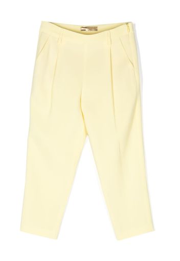 Stella McCartney Kids darted tapered-leg trousers - Giallo