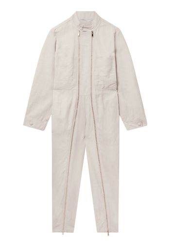 Stella McCartney Stella Iconics ziped jumpsuit - Toni neutri