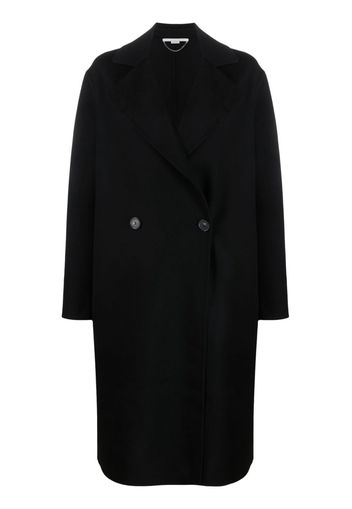 Stella McCartney double-breasted wool coat - Nero