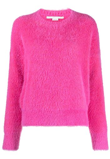 Stella McCartney long-sleeved textured jumper - Rosa