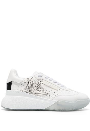 Stella McCartney perforated-detail sneakers - Bianco