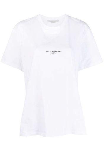 Stella McCartney logo-print cotton T-shirt - Bianco