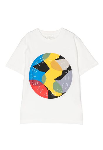 Stella McCartney Kids T-shirt con stampa - Bianco