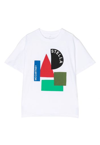 Stella McCartney Kids T-shirt con stampa grafica - Bianco