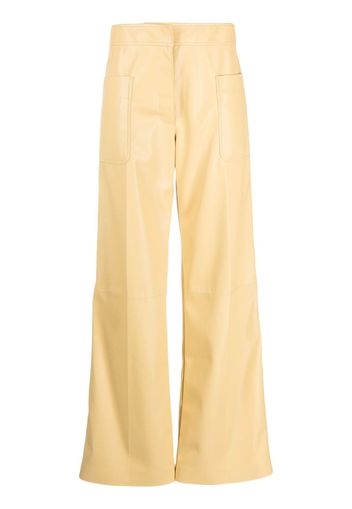 Stella McCartney Alter Mat wide-leg trousers - Giallo