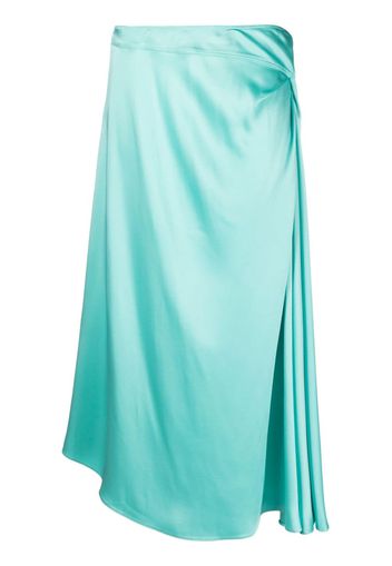 Stella McCartney wrap asymmetric skirt - Blu