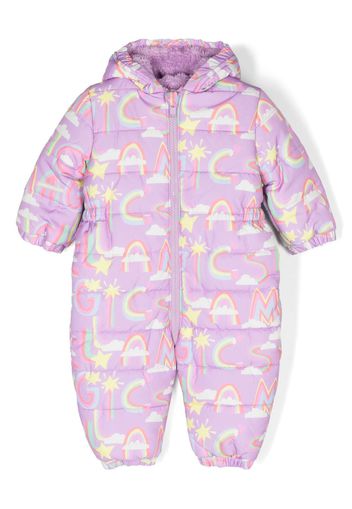 Stella McCartney Kids graphic-print hooded body - Rosa