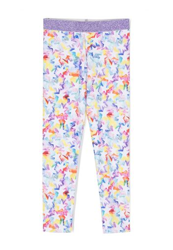 Stella McCartney Kids star-print elasticated-waistband leggings - Viola