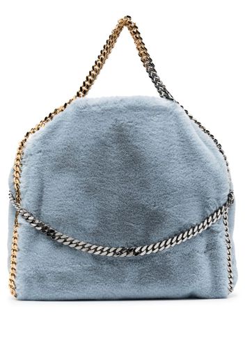 Stella McCartney Falabella faux-fur tote bag - Blu