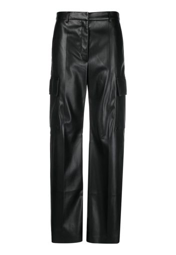 Stella McCartney cargo-pocket straight-leg trousers - Nero