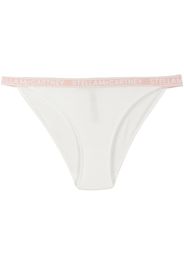 jacquard logo bikini bottoms