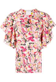 Blusa a fiori