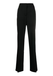 high-waist tailored trousers