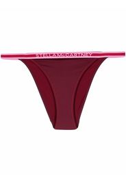 Stella McCartney high-leg logo-waistband briefs - Rosso