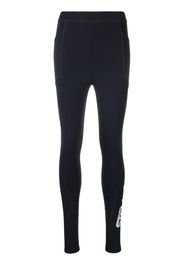 Stella McCartney Leggings con stampa - Blu