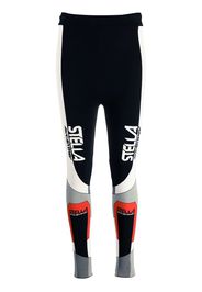 Stella McCartney Leggings Sporty con stampa - Nero