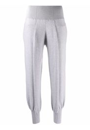 Stella McCartney tapered wool-blend track pants - Grigio