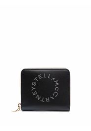 Stella McCartney Stella Logo zip-around wallet - Nero