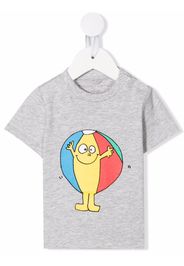 Stella McCartney Kids Beachball print T-shirt - Grigio