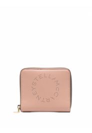 Stella McCartney Stella Logo zip-around wallet - Rosa