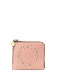 Stella McCartney Stella Logo compact wallet - Rosa