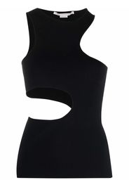 Stella McCartney Top con dettaglio cut-out - Nero