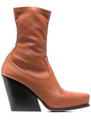 Stella McCartney Stivaletti Cowboy - Marrone