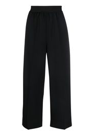 Stella McCartney wide-leg cropped trousers - Nero