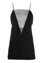 Stella McCartney sleeveless multi-panel top - Nero