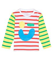 Stella McCartney Kids striped long-sleeved top - Multicolore