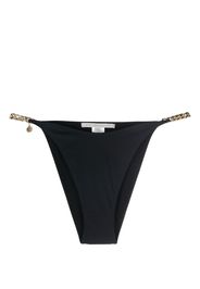 Stella McCartney chain link-detail bikini bottoms - Nero